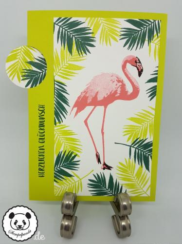 Stempelpanda, Stampin´ Up, SU, Flamingo Fantasie, Fabulous Flamingo